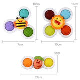 Baby Spinner Suction Cup Bath Toys