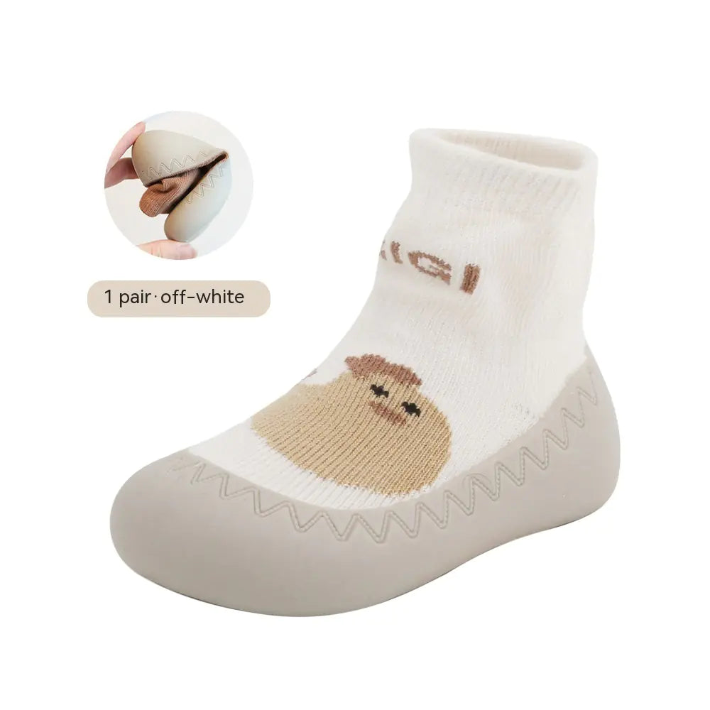 Newborn Non-slip Partition Sandal Thin Socks