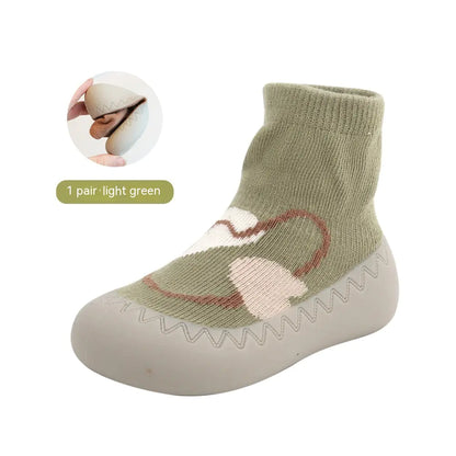 Newborn Non-slip Partition Sandal Thin Socks