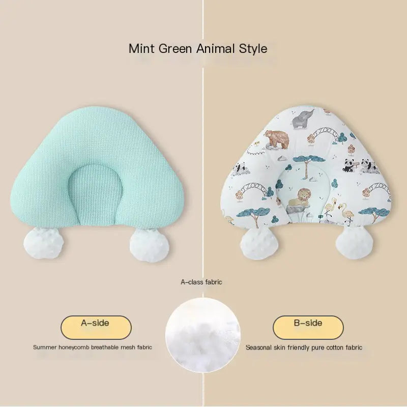 Breathable Pillow for Infant Corrective Shaping